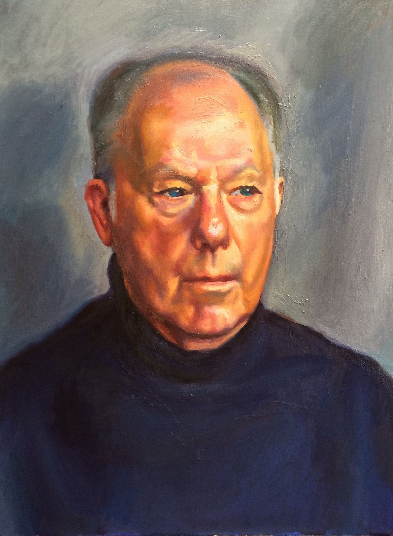 Portrait of my father in his early seventies