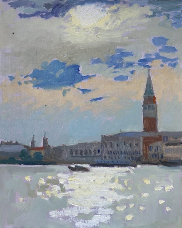Ducal palace sunset - SOLD