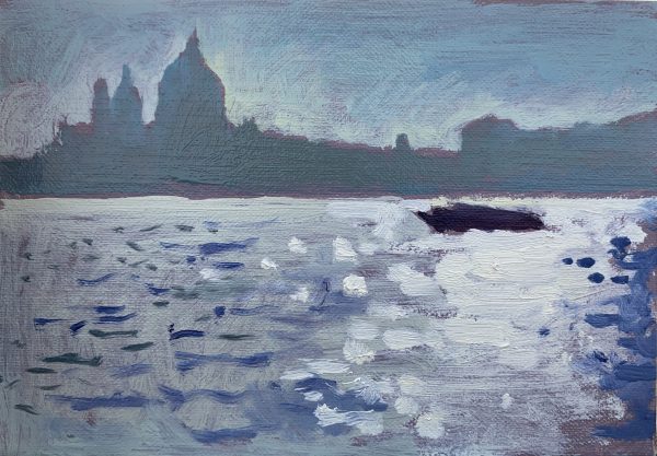 Small contre-jour vaporetto - SOLD