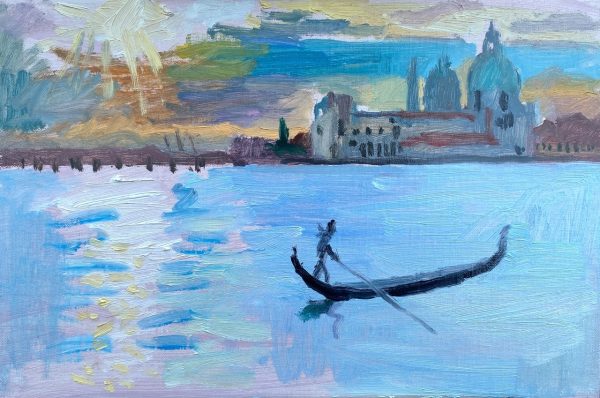 Gondolier (sun breaking through)
