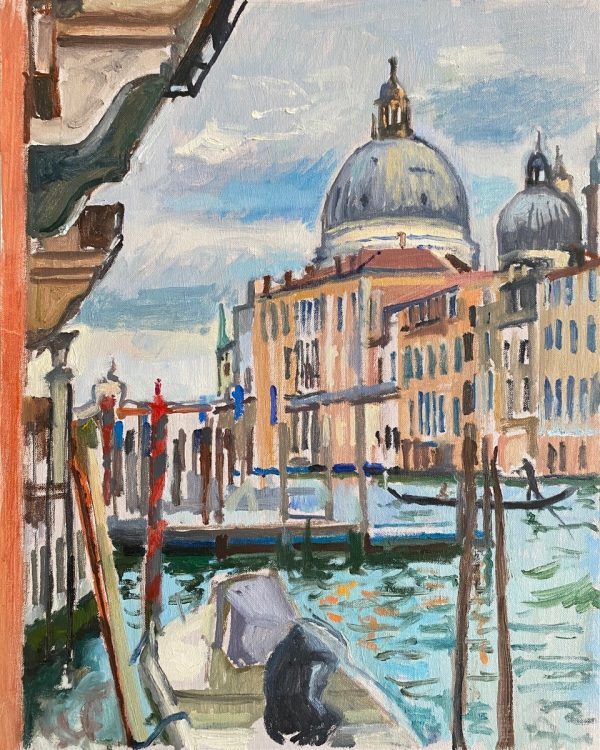 Monet’s view, Canal Grande